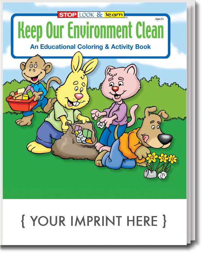 Picture of Keep Our Environment Clean Coloring Book