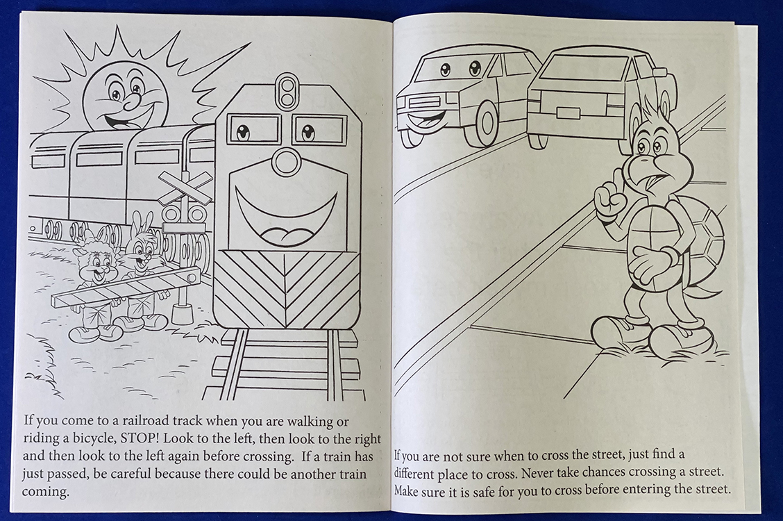 Picture of Traffic Safety Awareness Coloring and Activity Book