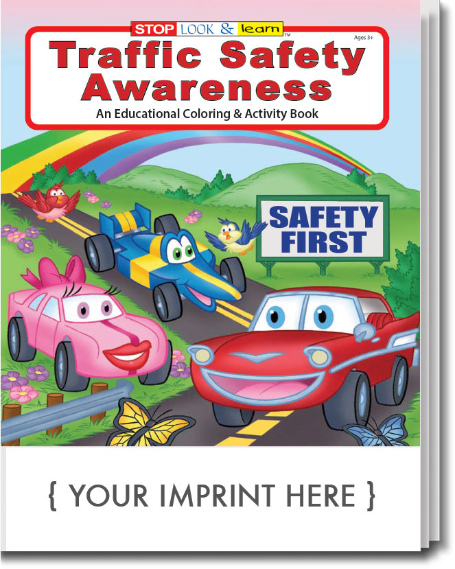Picture of Traffic Safety Awareness Coloring and Activity Book