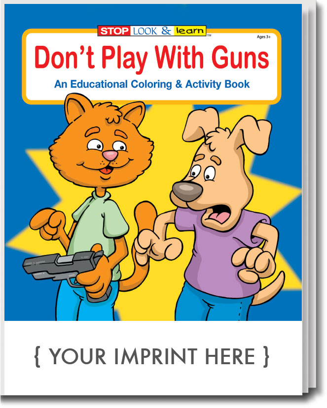 Picture of Don't Play With Guns Coloring Book
