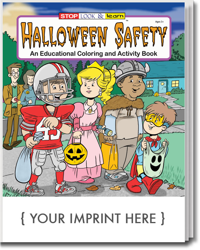 Picture of Halloween Safety Coloring Book