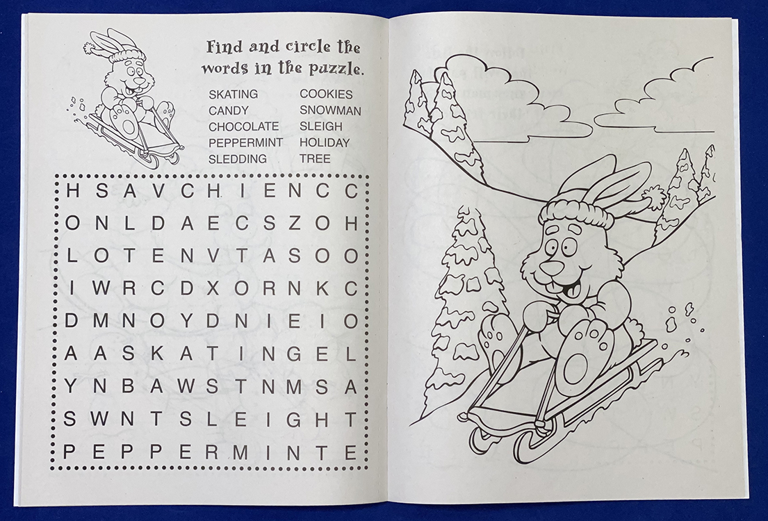 Picture of Holiday Fun Coloring Book