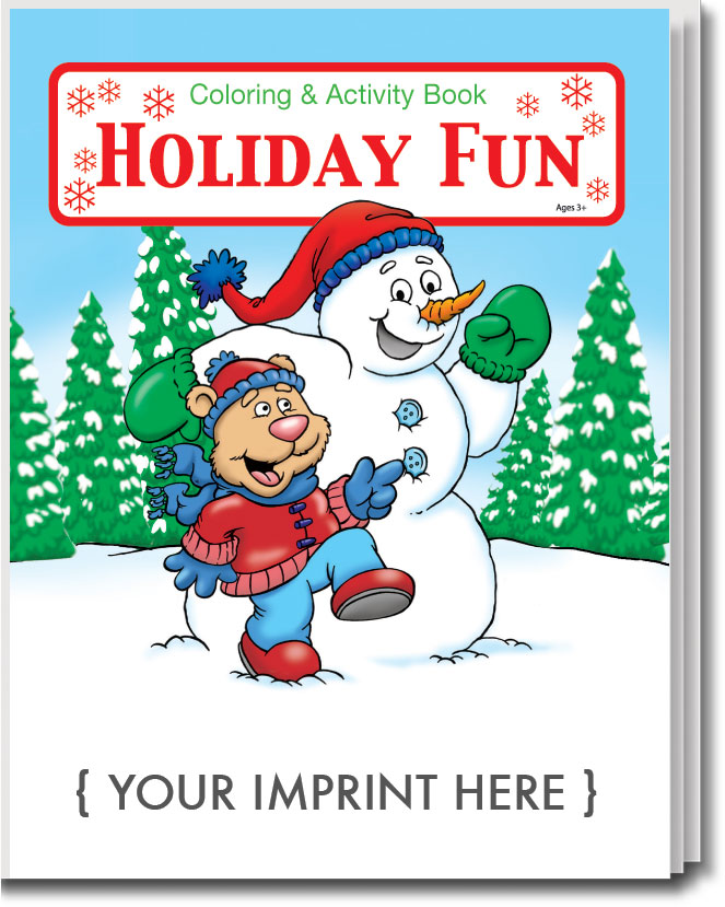 Picture of Holiday Fun Coloring Book