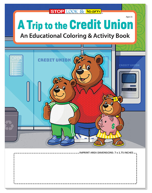 Picture of A Trip to the Credit Union Coloring & Activity Book Fun Pack