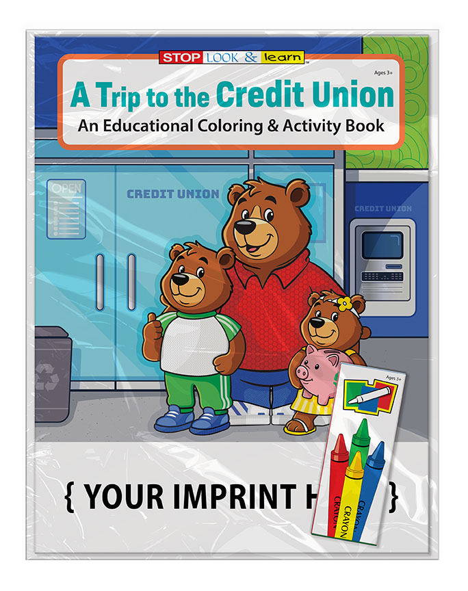 Picture of A Trip to the Credit Union Coloring & Activity Book Fun Pack