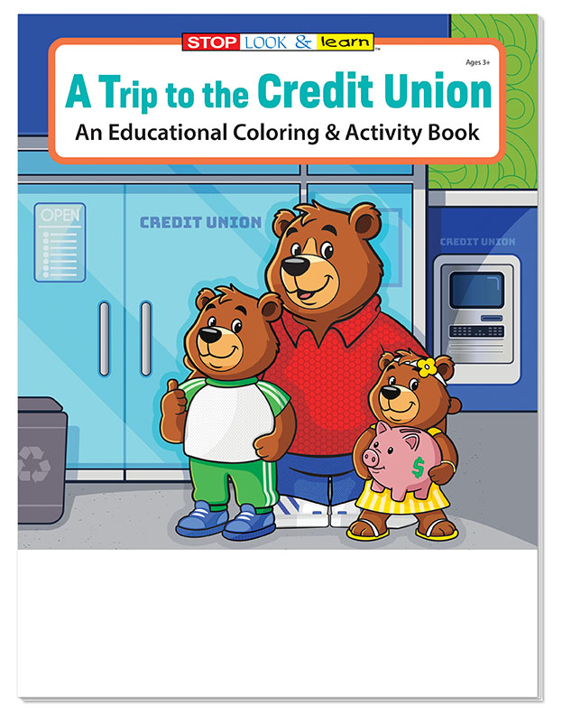 Picture of A Trip to the Credit Union Coloring & Activity Book Fun Pack