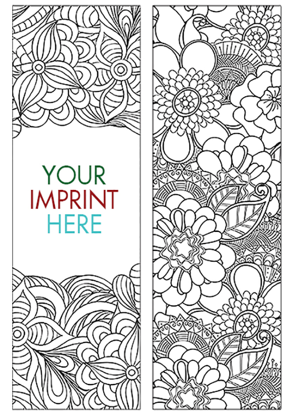 Picture of Coloring Bookmark - Nature