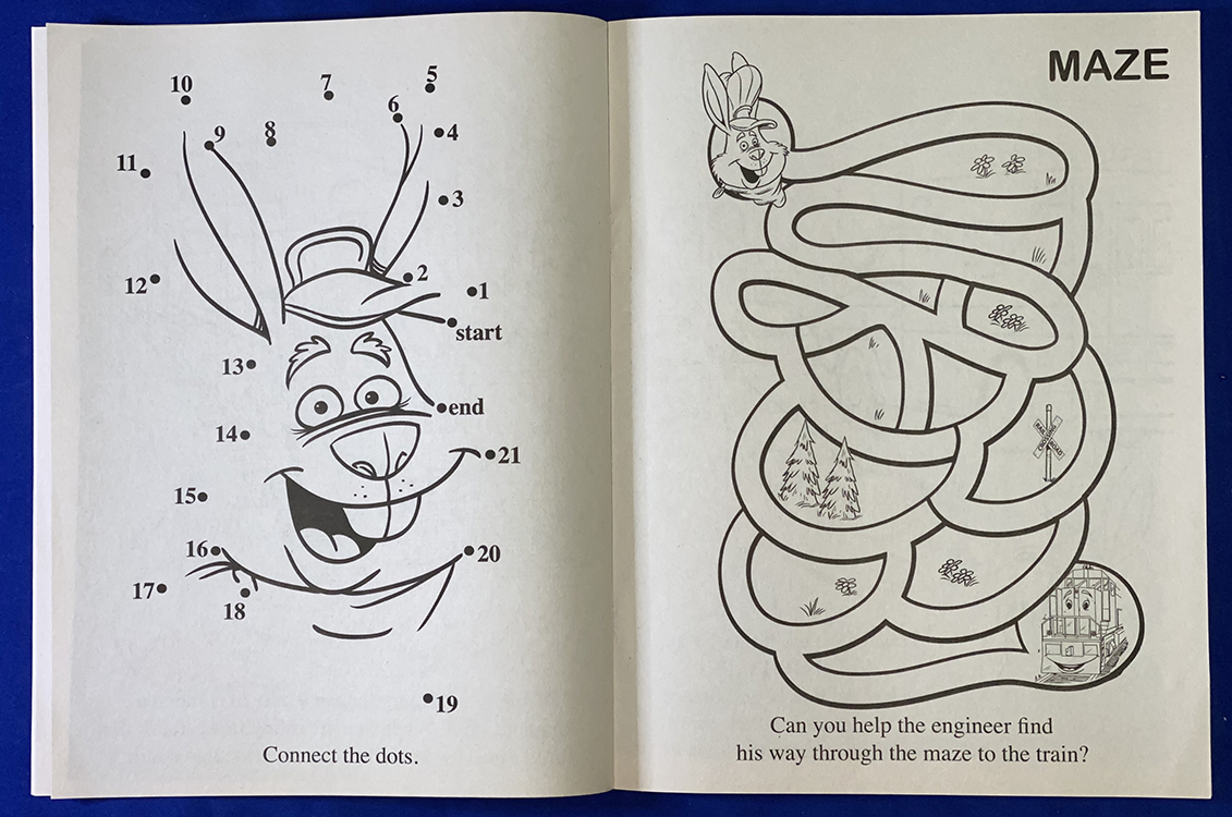 Picture of Railroad Safety Coloring Book