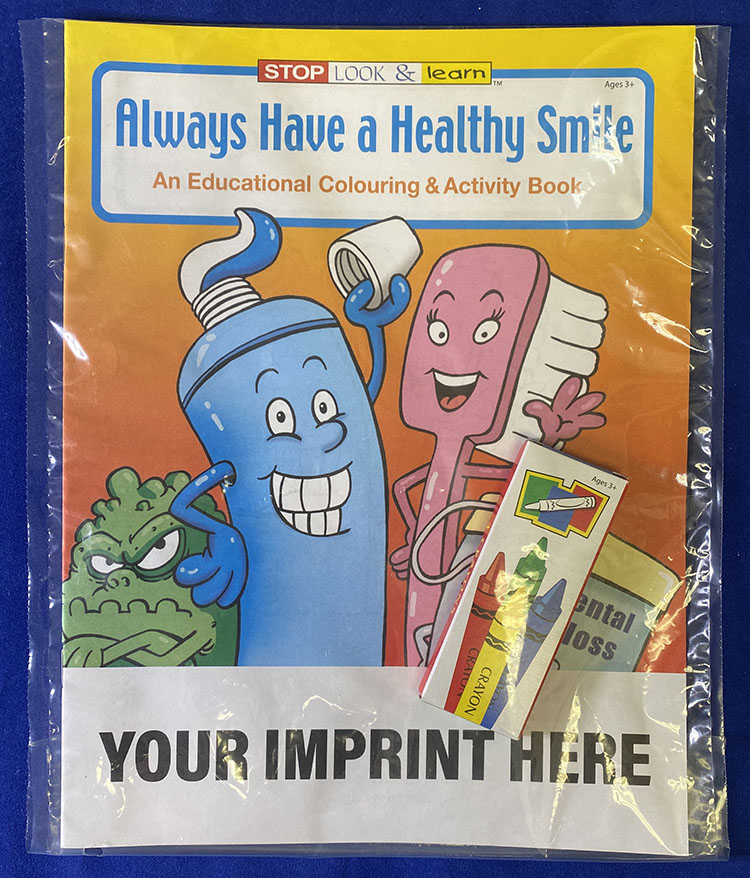 Picture of Always Have a Healthy Smile Coloring Book Fun Pack