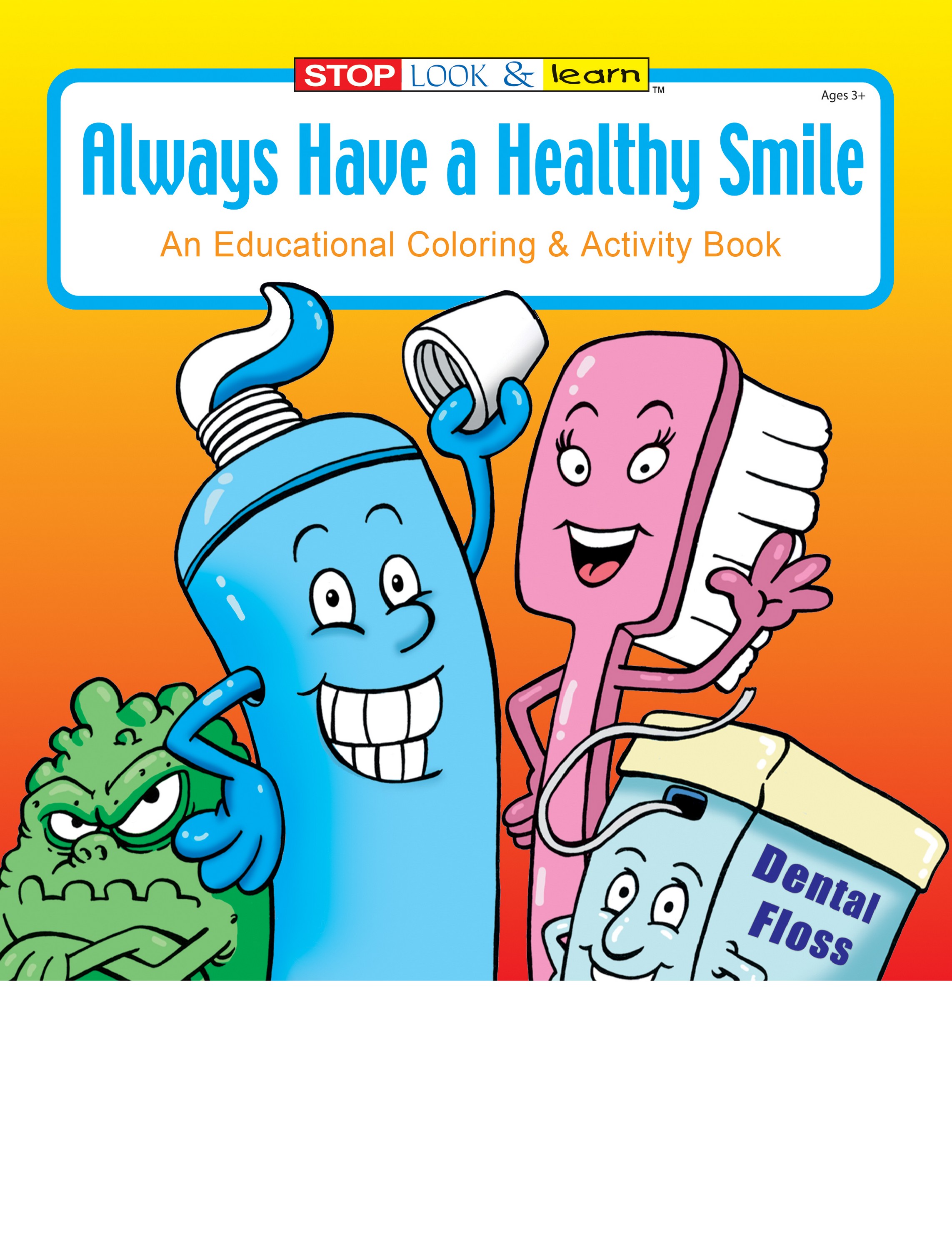 Picture of Always Have a Healthy Smile Coloring Book Fun Pack
