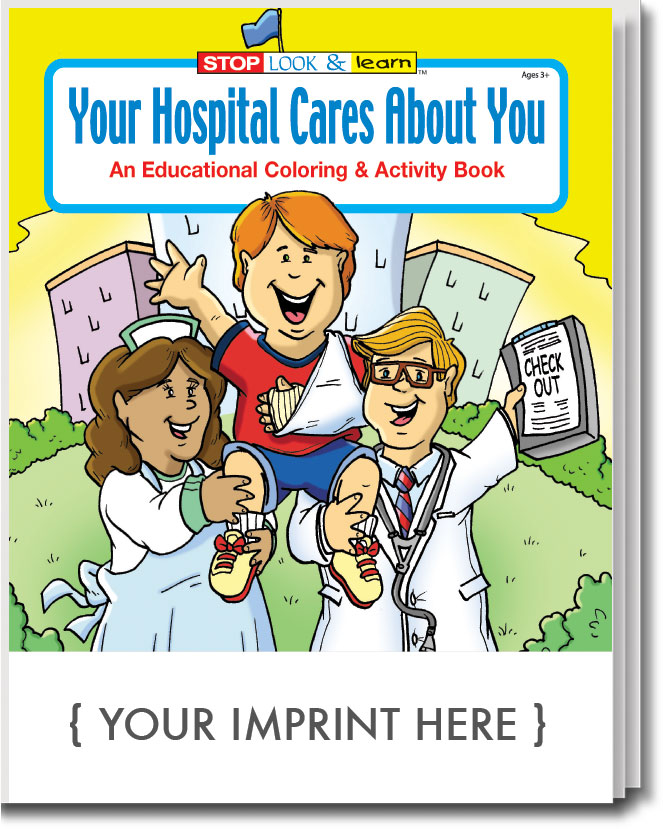 Picture of Your Hospital Cares About You Coloring Book