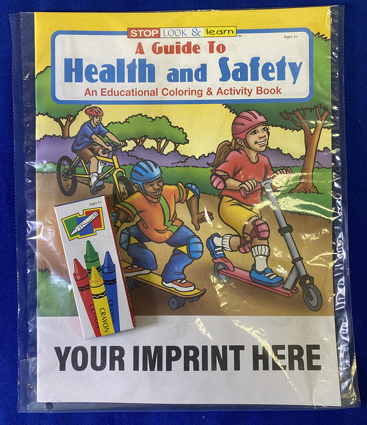 Picture of A Guide to Health & Safety Coloring Book Fun Pack