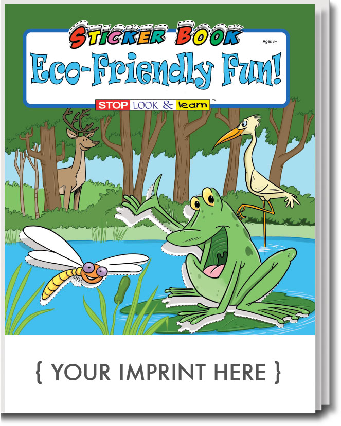 Picture of Eco-Friendly Fun Sticker Book