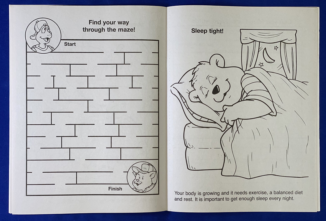 Picture of Exercise Can Be Fun Coloring Book