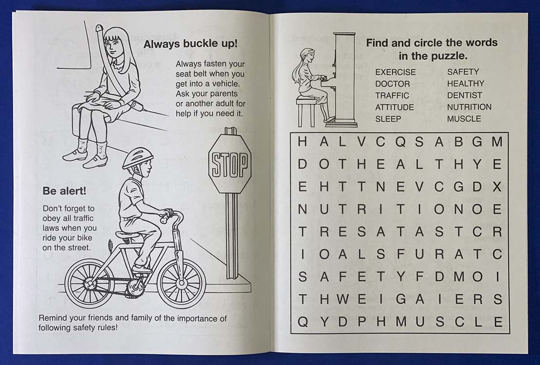 Picture of A Guide to Health and Safety Coloring Book