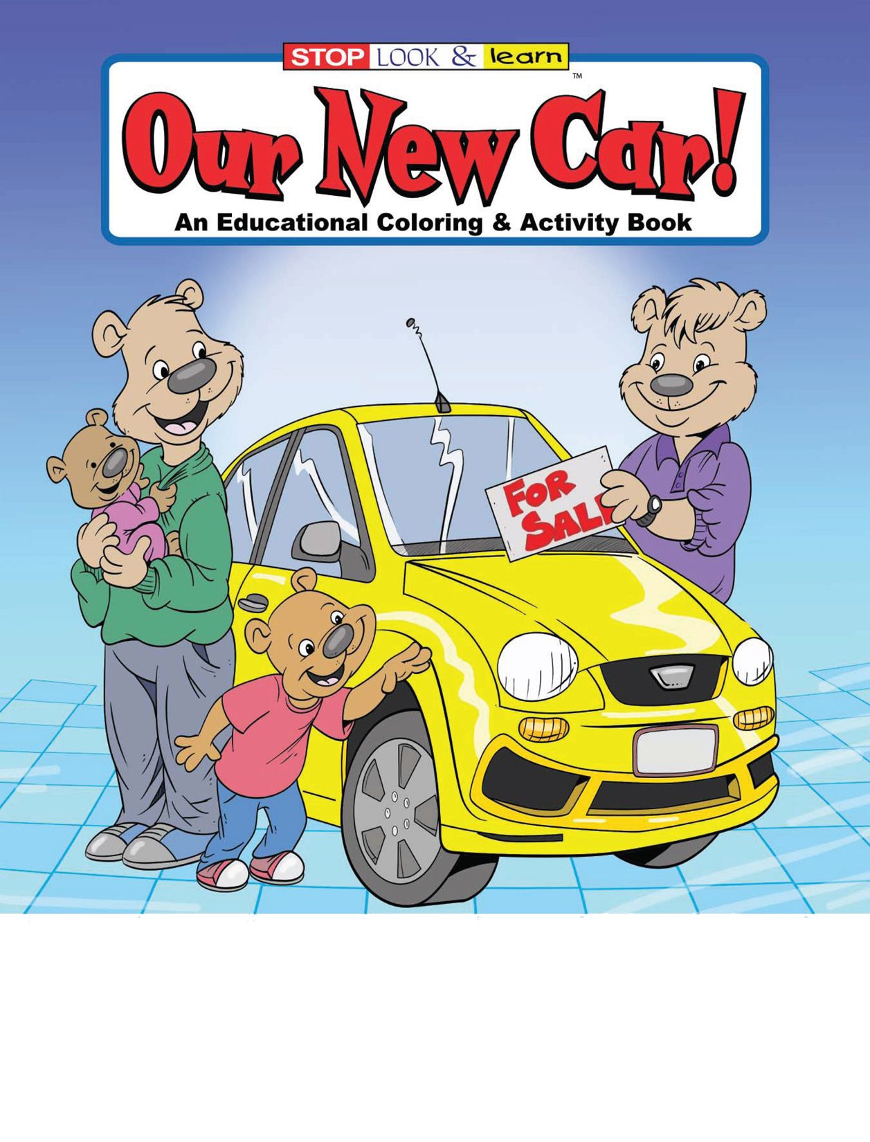 Picture of Our New Car Coloring Book Fun Pack