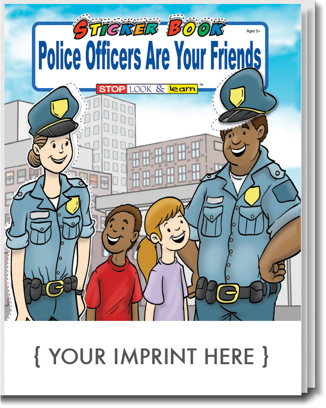 Picture of Police Officers Are Your Friends Sticker Book