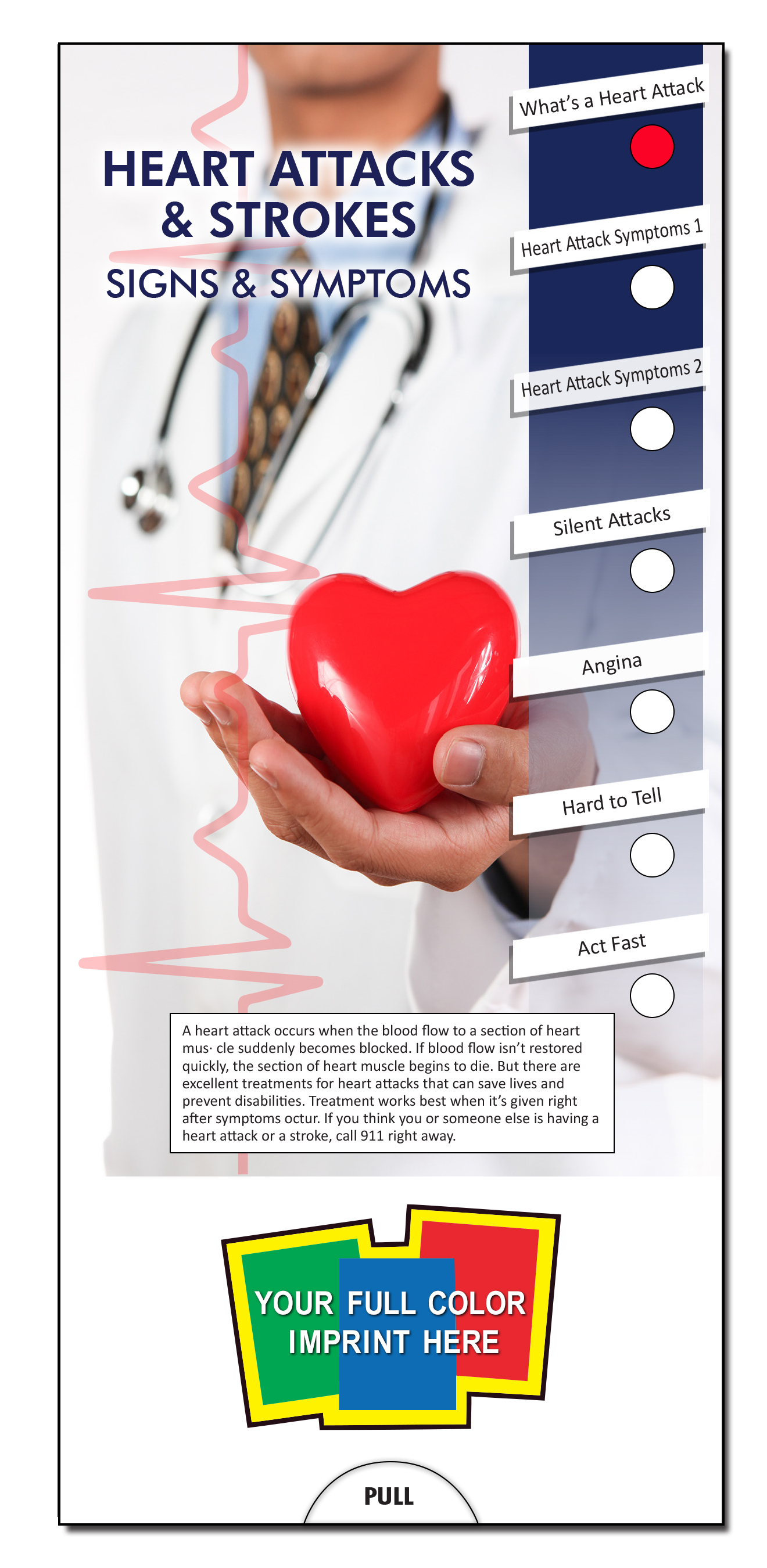 Picture of Heart Attacks & Strokes Slide Chart
