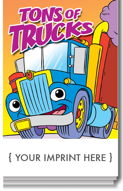 Picture of Tons of Trucks Activity Pad