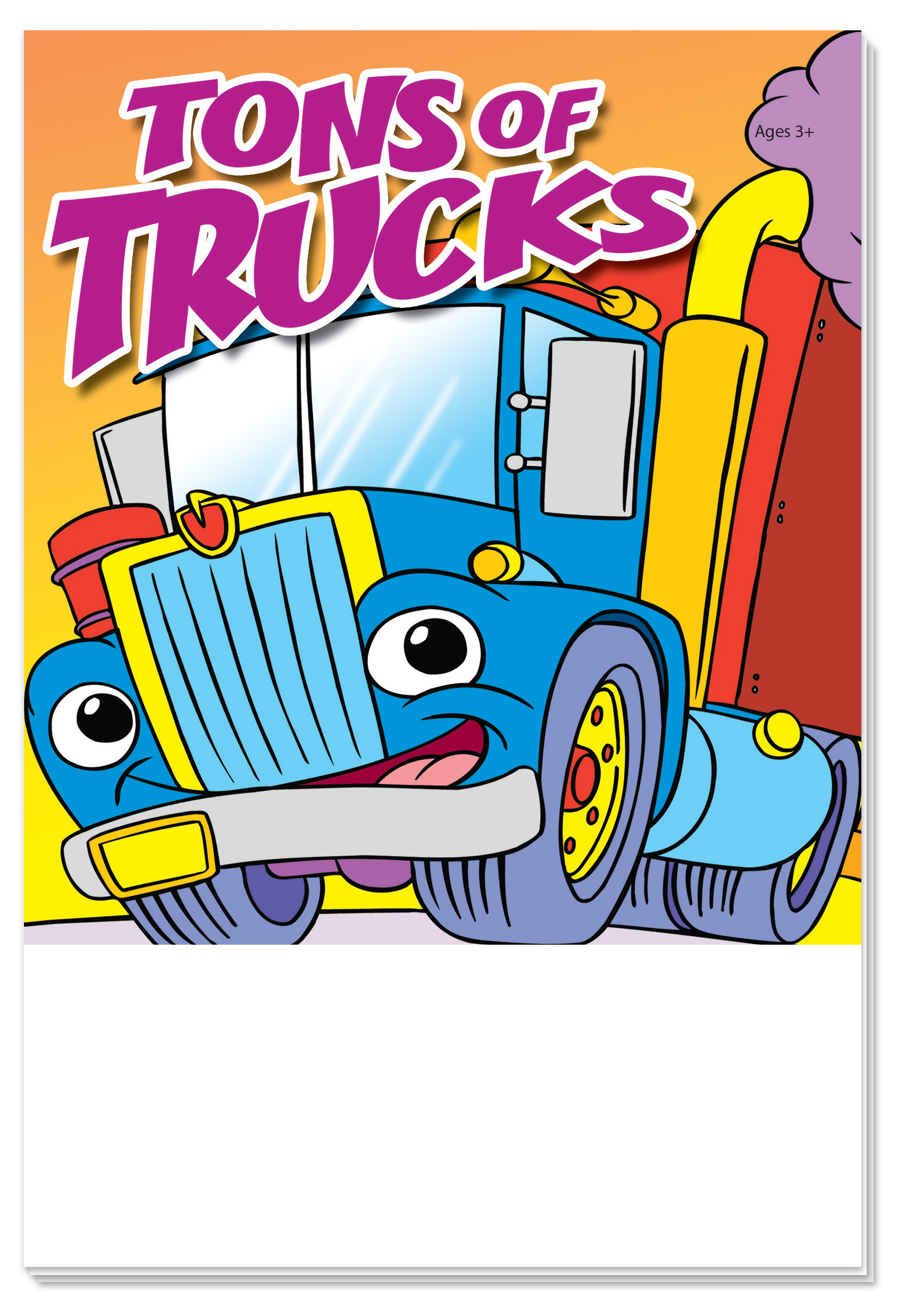 Picture of Tons of Trucks Activity Pad