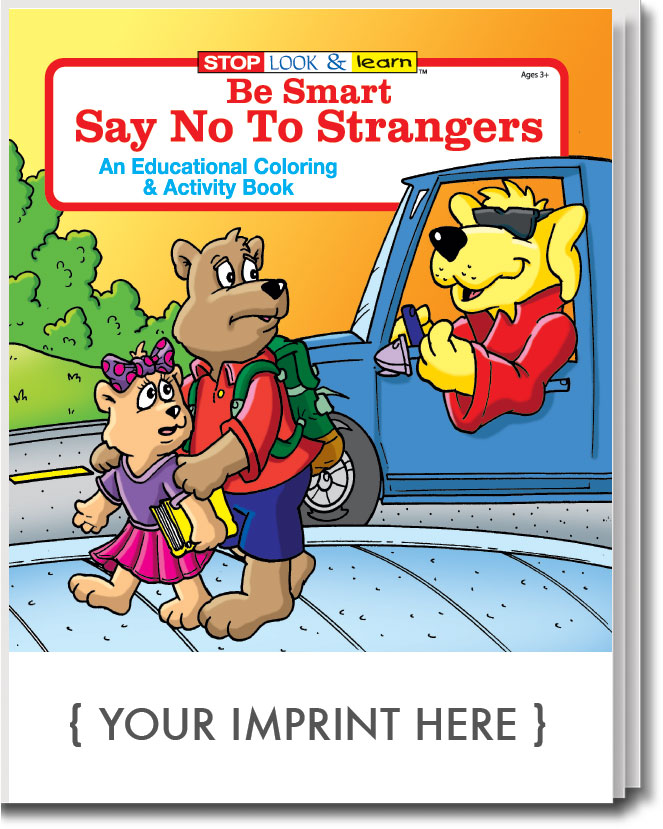 Picture of Be Smart, Say No To Strangers Coloring Book