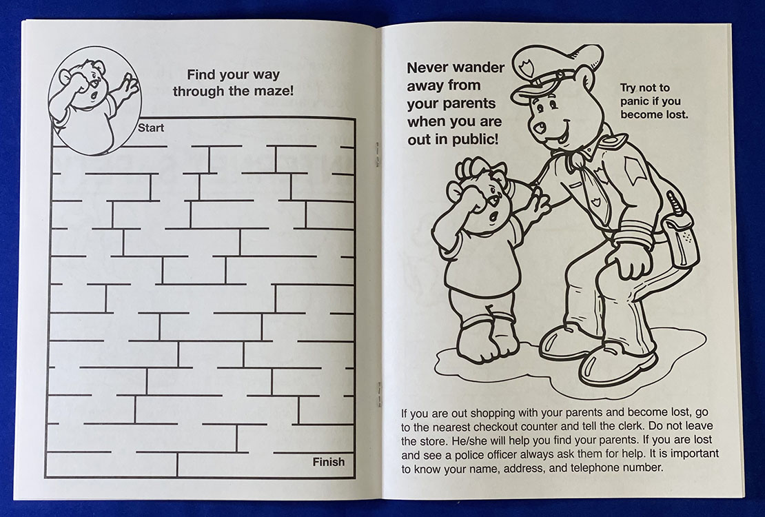 Picture of Be Smart, Say No To Strangers Coloring Book