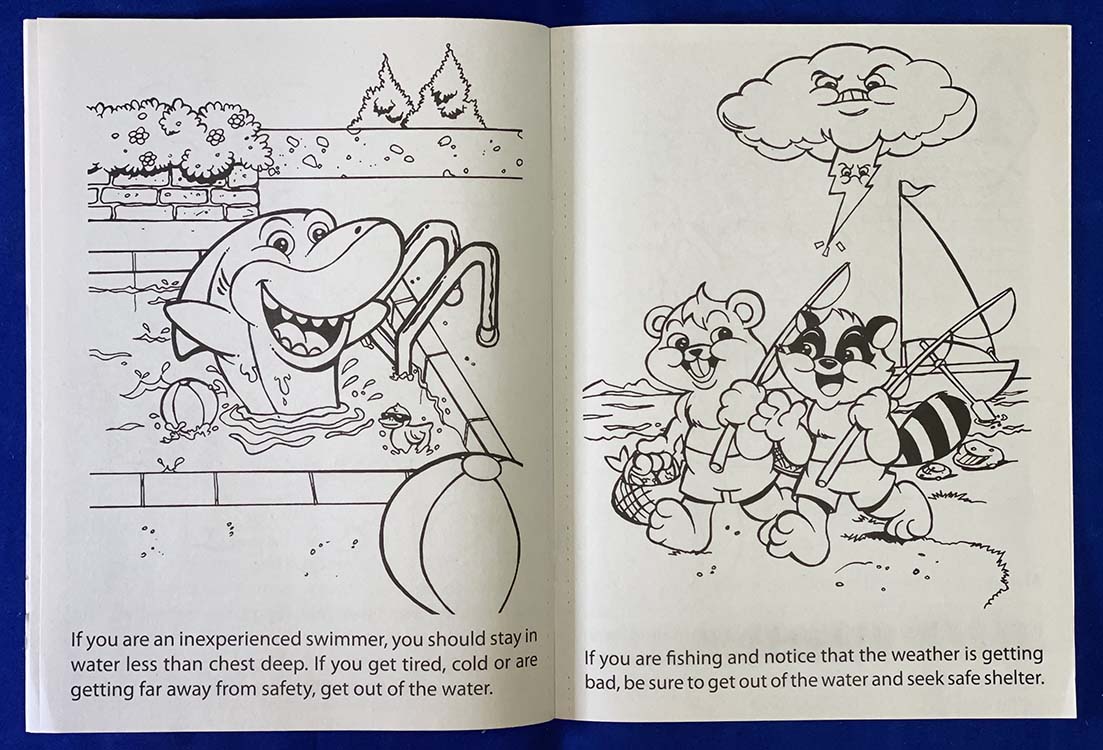 Picture of Pool and Water Safety Coloring & Activity Book