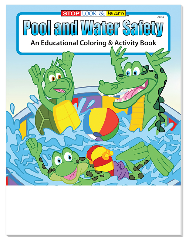 Picture of Pool and Water Safety Coloring & Activity Book