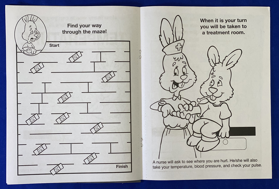 Picture of A Trip to the Emergency Center Coloring Book