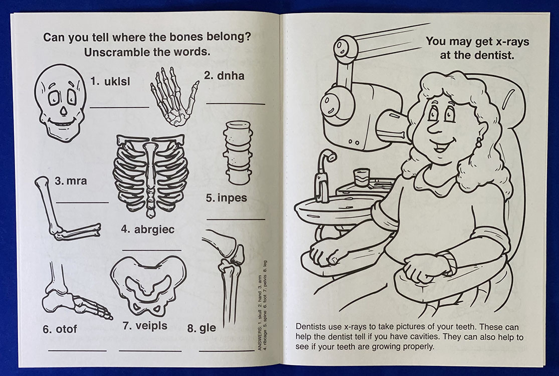 Picture of Learn About X-Rays Coloring Book