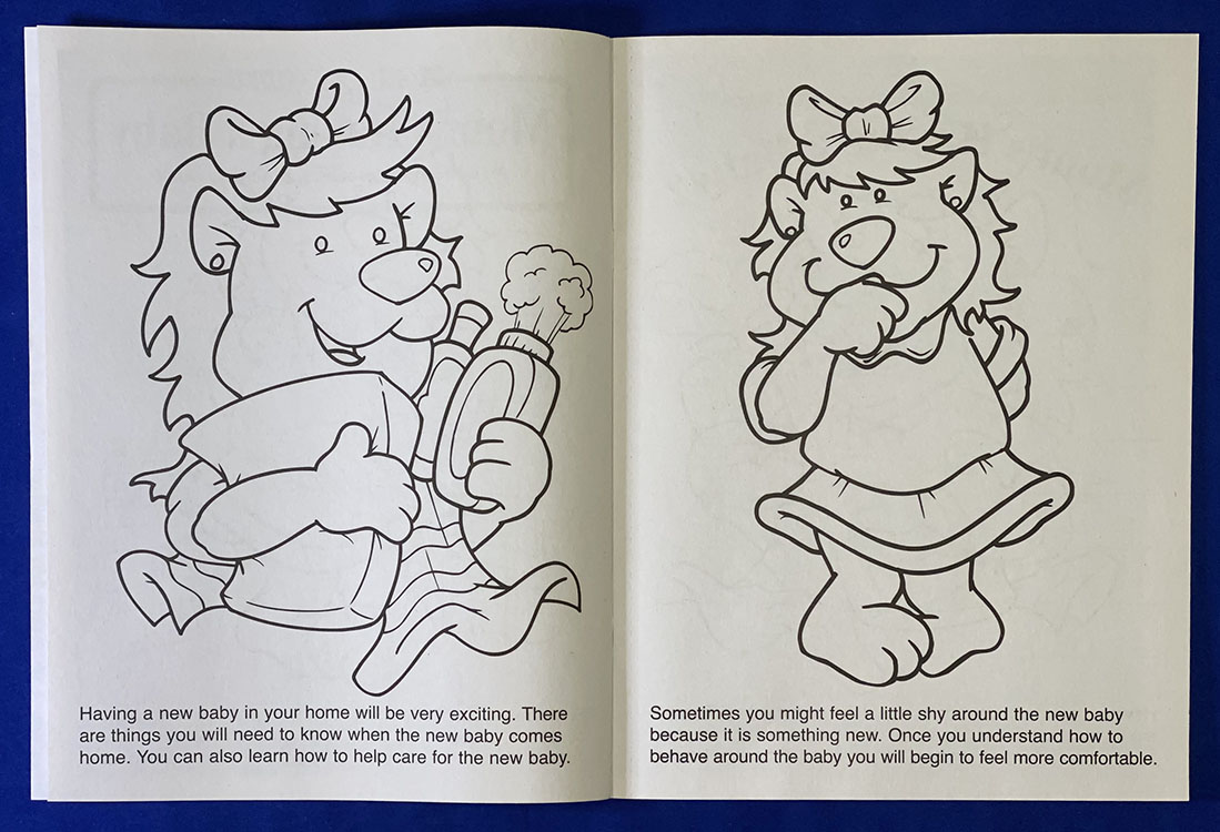 Picture of Mom's Having A Baby Coloring Book