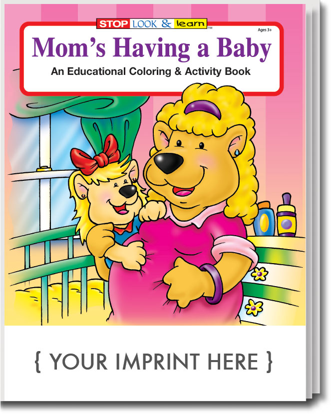 Picture of Mom's Having A Baby Coloring Book