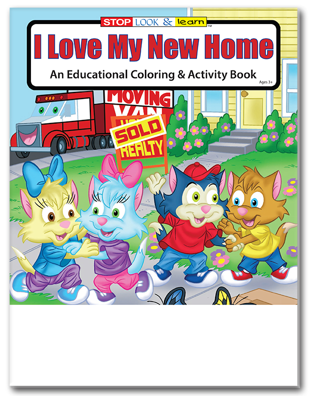 Picture of I Love My New Home Coloring & Activity Book