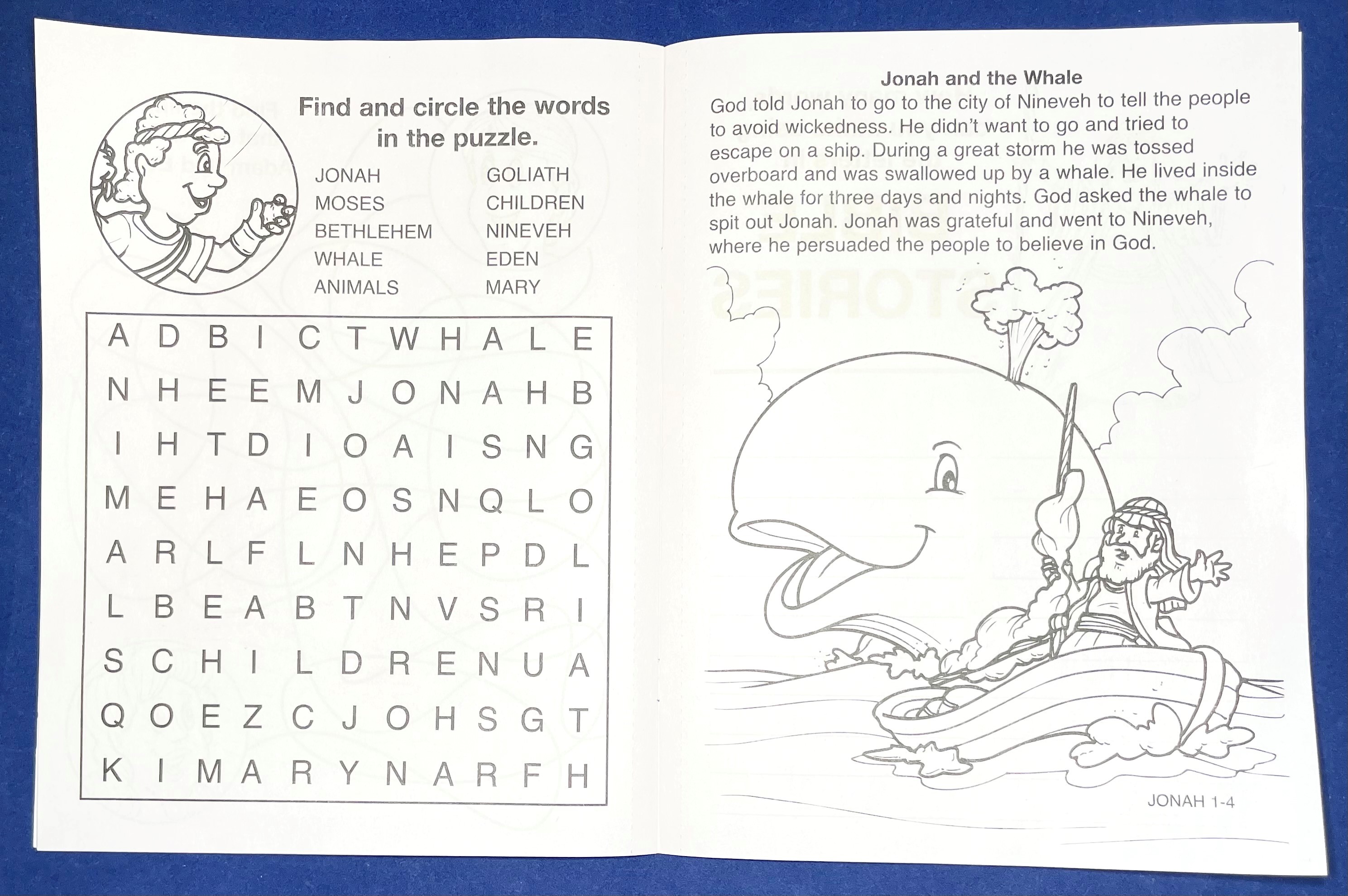 Picture of Bible Stories Coloring Book