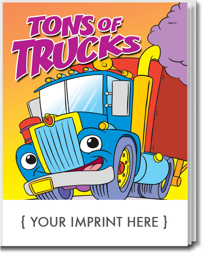 Picture of Tons of Trucks Coloring Book