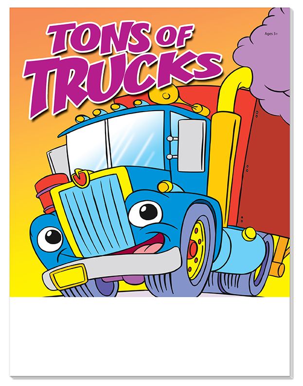 Picture of Tons of Trucks Coloring Book
