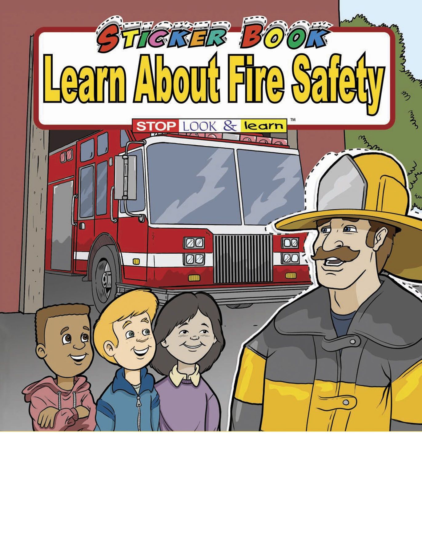 Picture of Learn About Fire Safety Sticker Book
