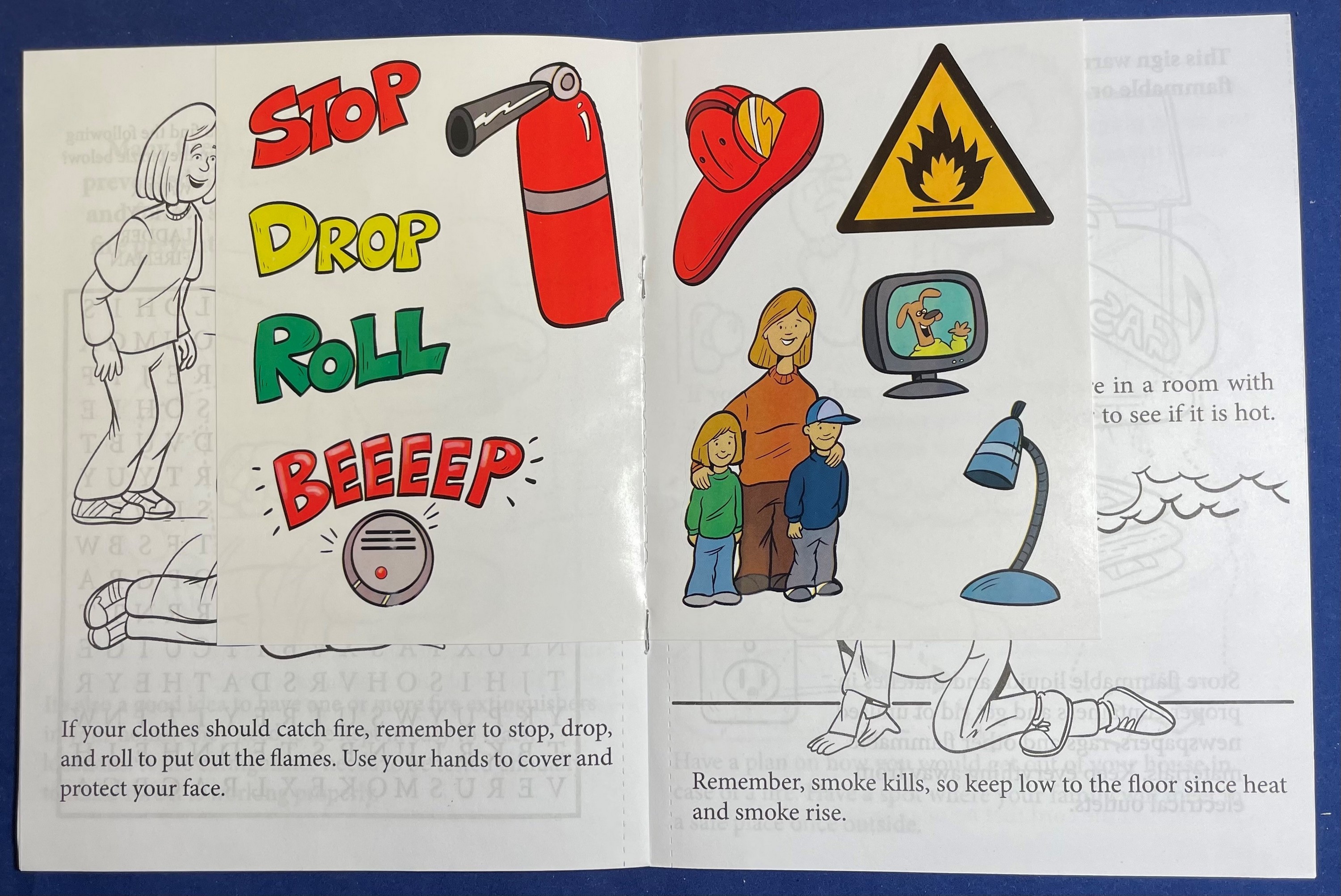 Picture of Learn About Fire Safety Sticker Book