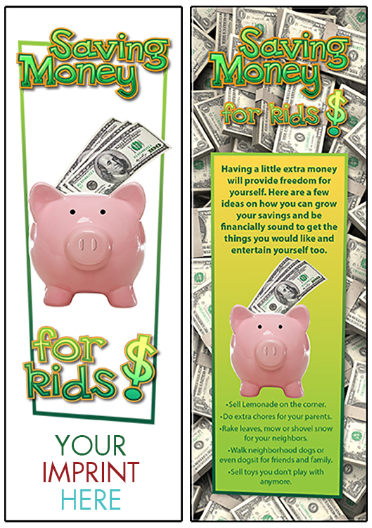 Picture of Saving Money for Kids Bookmark