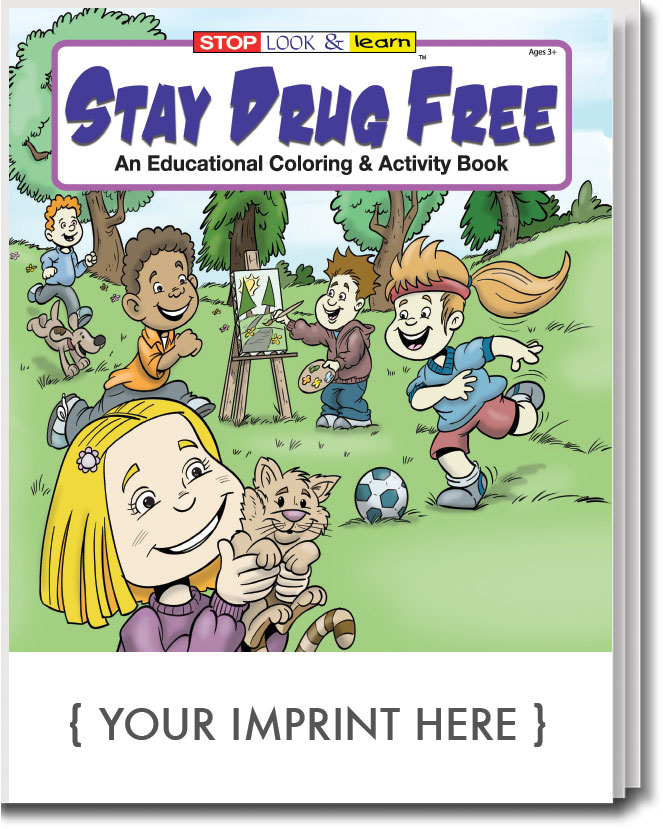 Picture of Stay Drug Free Coloring Book
