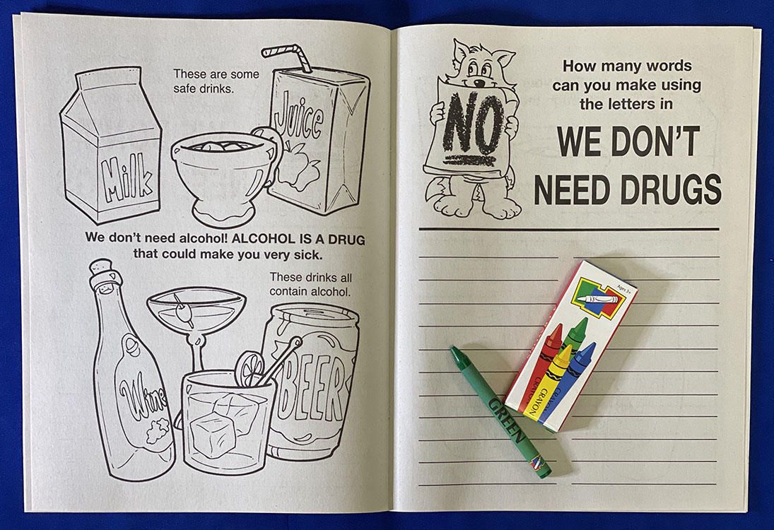 Picture of We Don't Need Drugs Coloring Book Fun Pack