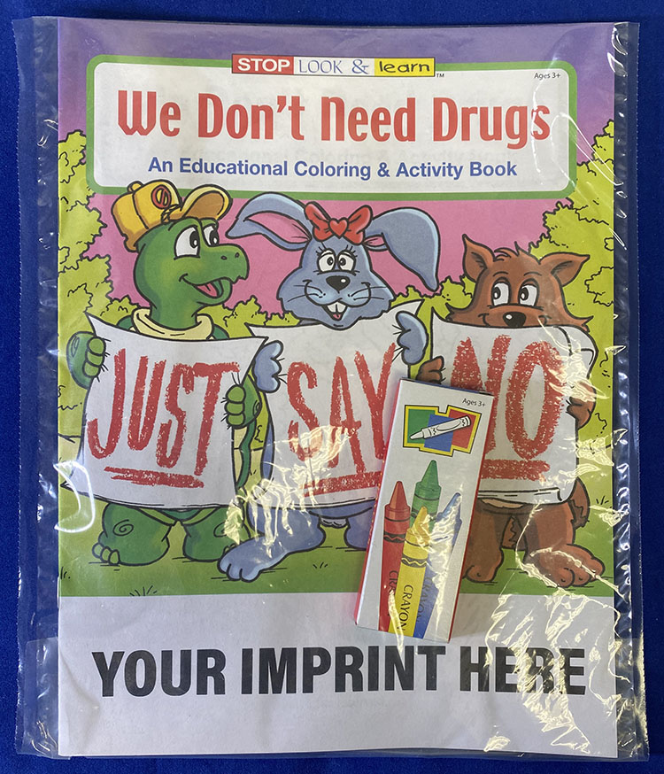 Picture of We Don't Need Drugs Coloring Book Fun Pack