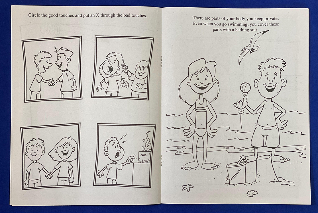 Picture of Good Touch Bad Touch Coloring Book