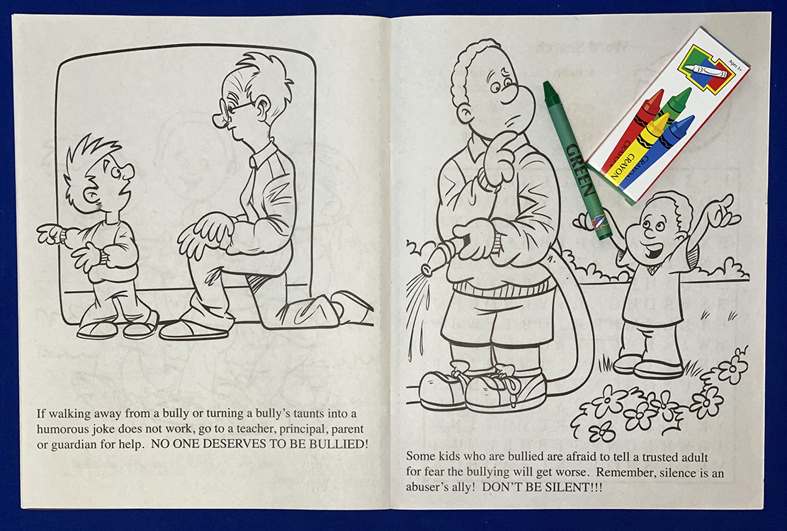 Picture of How to Handle Bullying Coloring Book Fun Pack