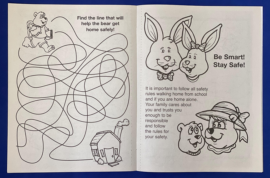 Picture of After School Safety Coloring Book