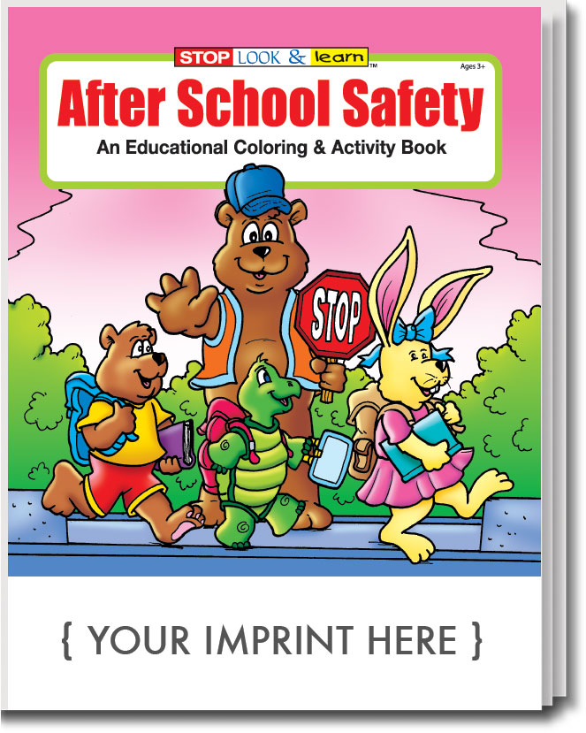Picture of After School Safety Coloring Book