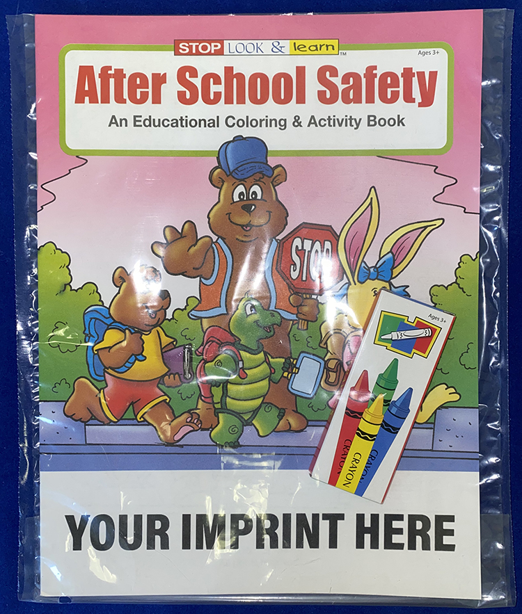 Picture of After School Safety Coloring Book Fun Pack