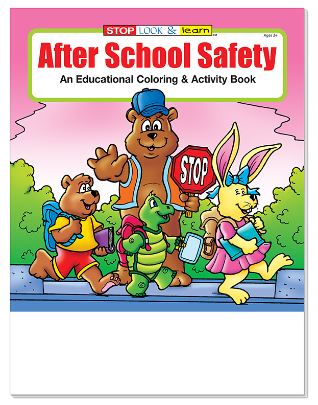 Picture of After School Safety Coloring Book Fun Pack