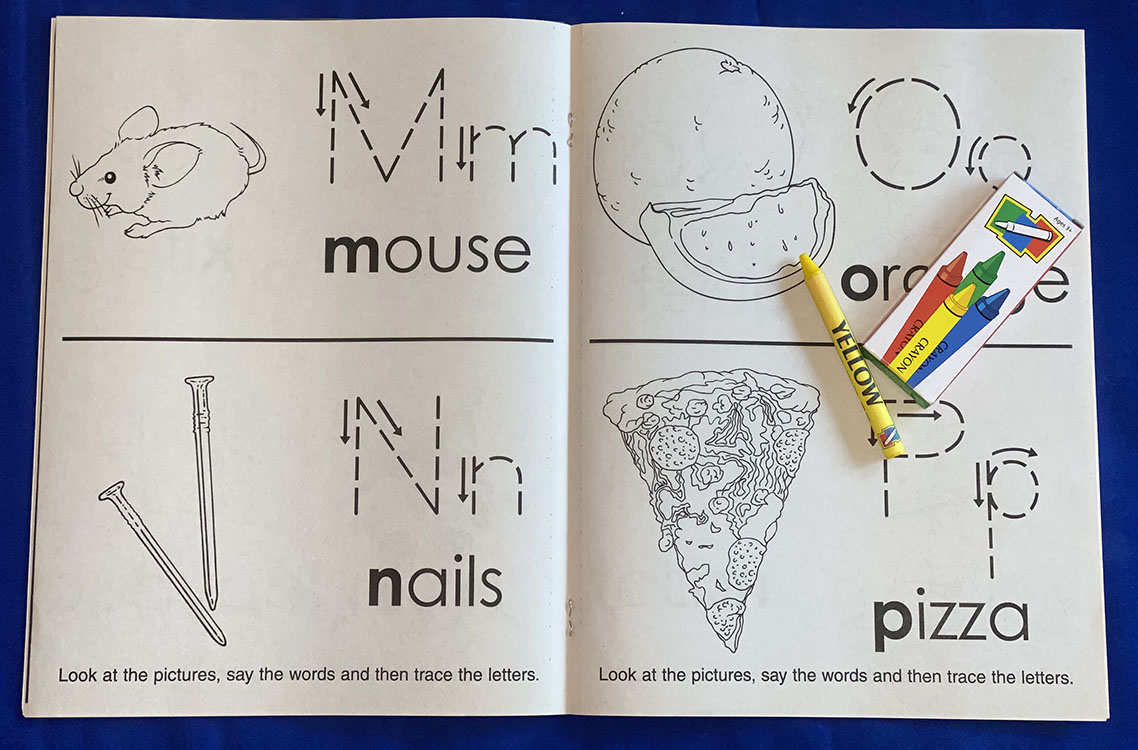 Picture of Fun With Letters Coloring Book Fun Pack