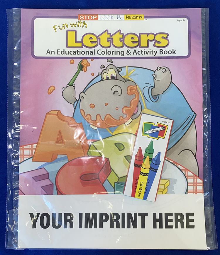 Picture of Fun With Letters Coloring Book Fun Pack